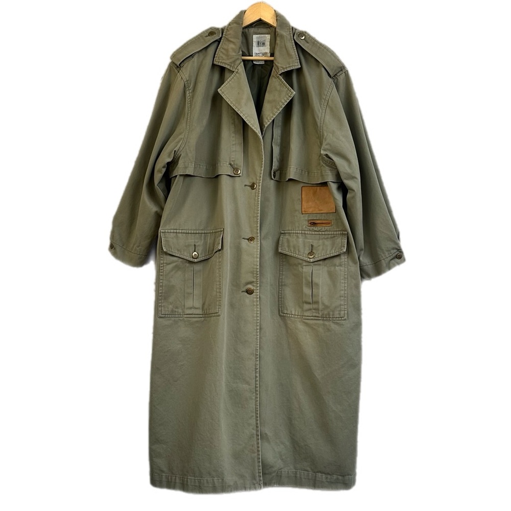Vintage TOGETHER! 100% cotton Safari Trench Coat – Women’s 22 – Hong Kong